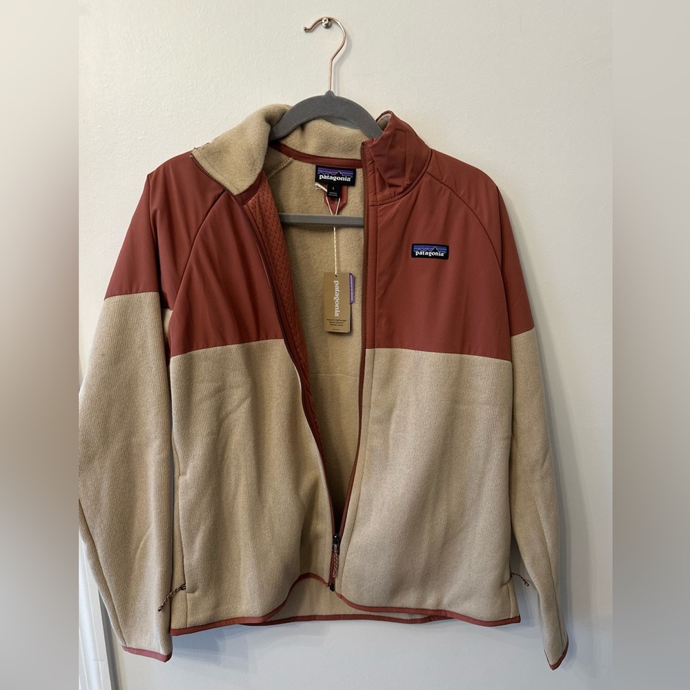 NWT Patagonia “Lightweight Better Sweater jacket” size L retail $179